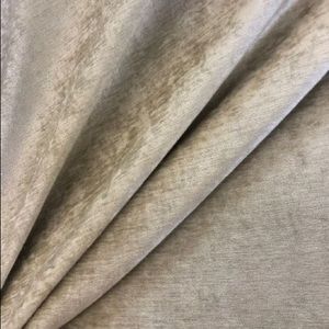 Covington Saxony Moonstone Vintage Style Distressed Neutral Velvet